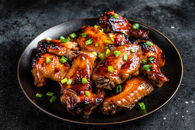Pollo con salsa teriyaki