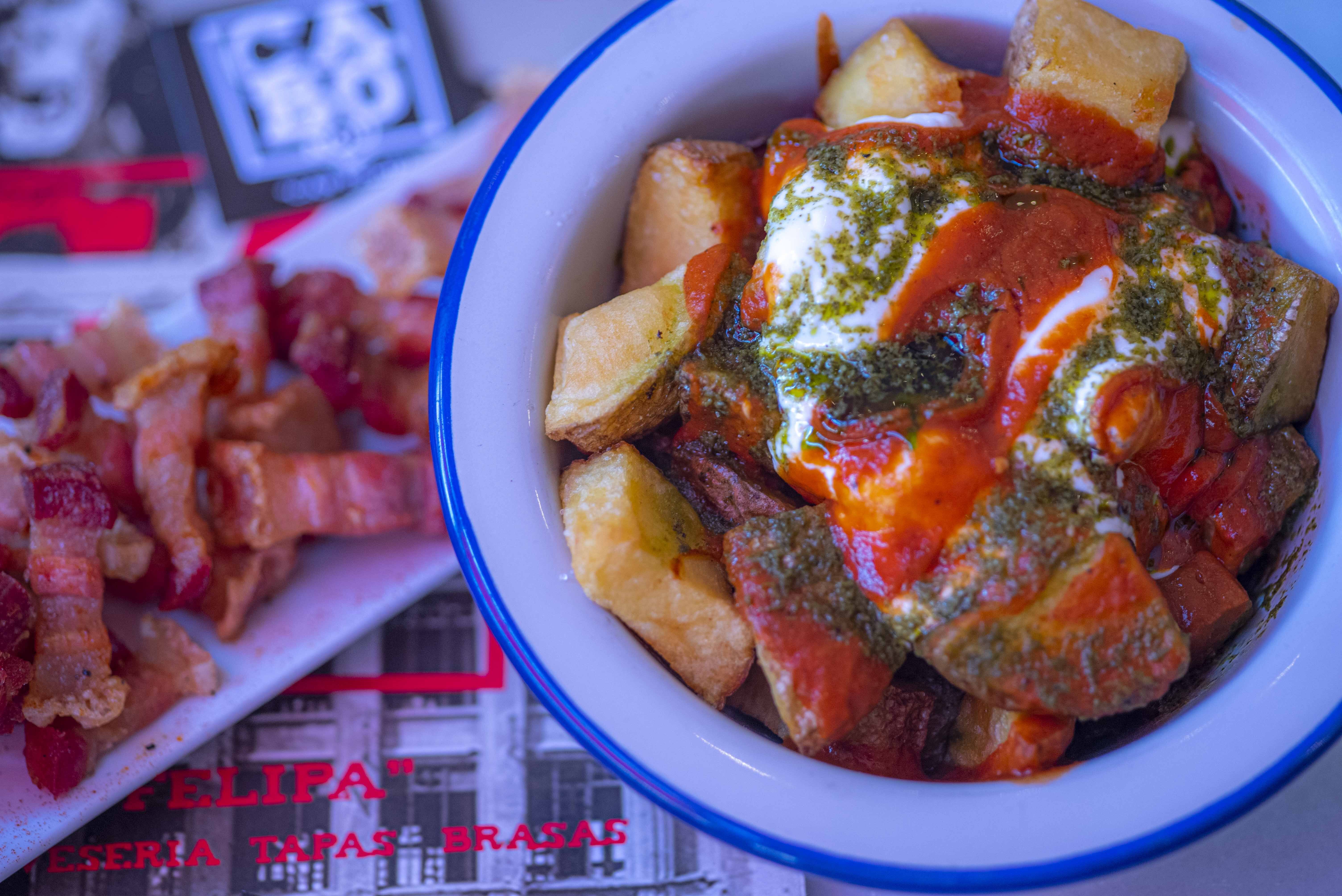 Patatas bravas Cabo Nou