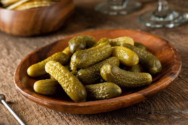 Cogombres agredolços (Gurkentopf)