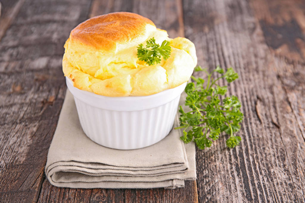Suflé de queso