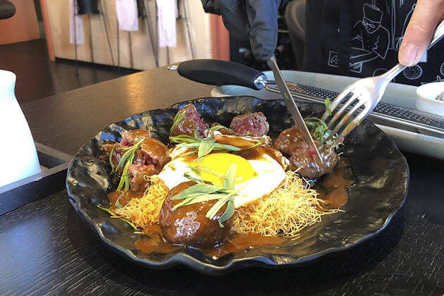 Albóndigas de wagyu 