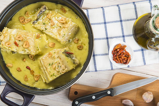 Bacallà al pil-pil