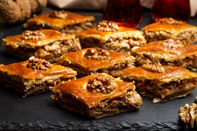 baklava de nueces