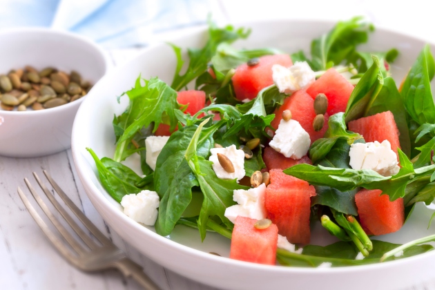 ensalada de sandía