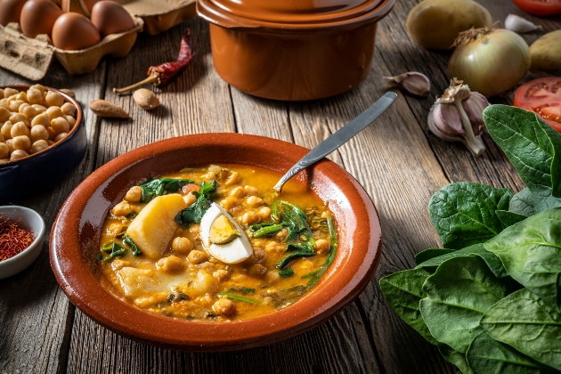 potaje de garbanzos
