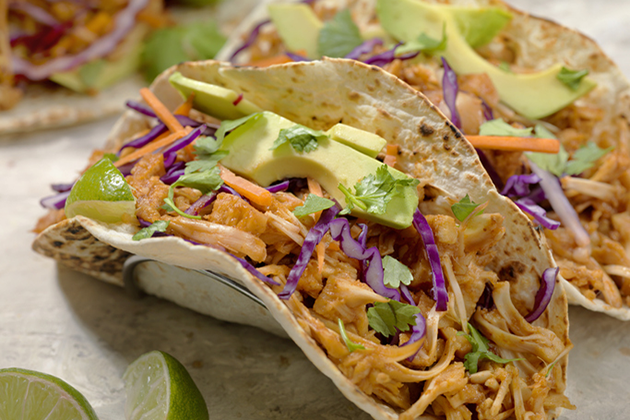 Taco de jackfruit