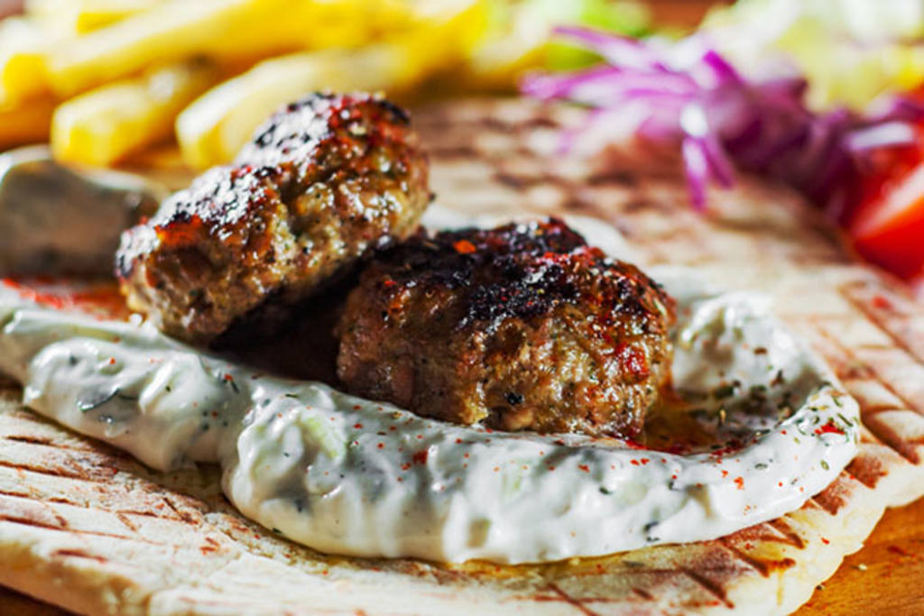 wrap albóndigas
