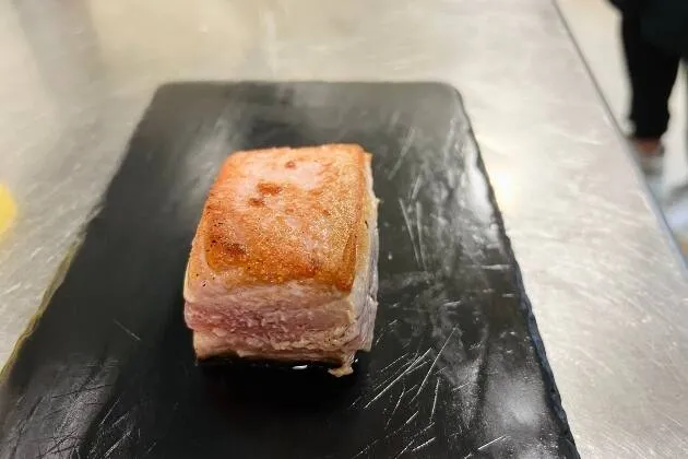Pintxo de tonyina amb ceba