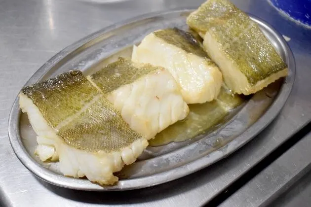 Bacallà al pil pil de Charolais