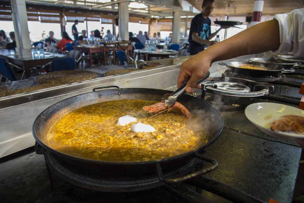 Xiringuito Escribà, arroz, paella, Barcelona, receta, restaurantes Barcelona