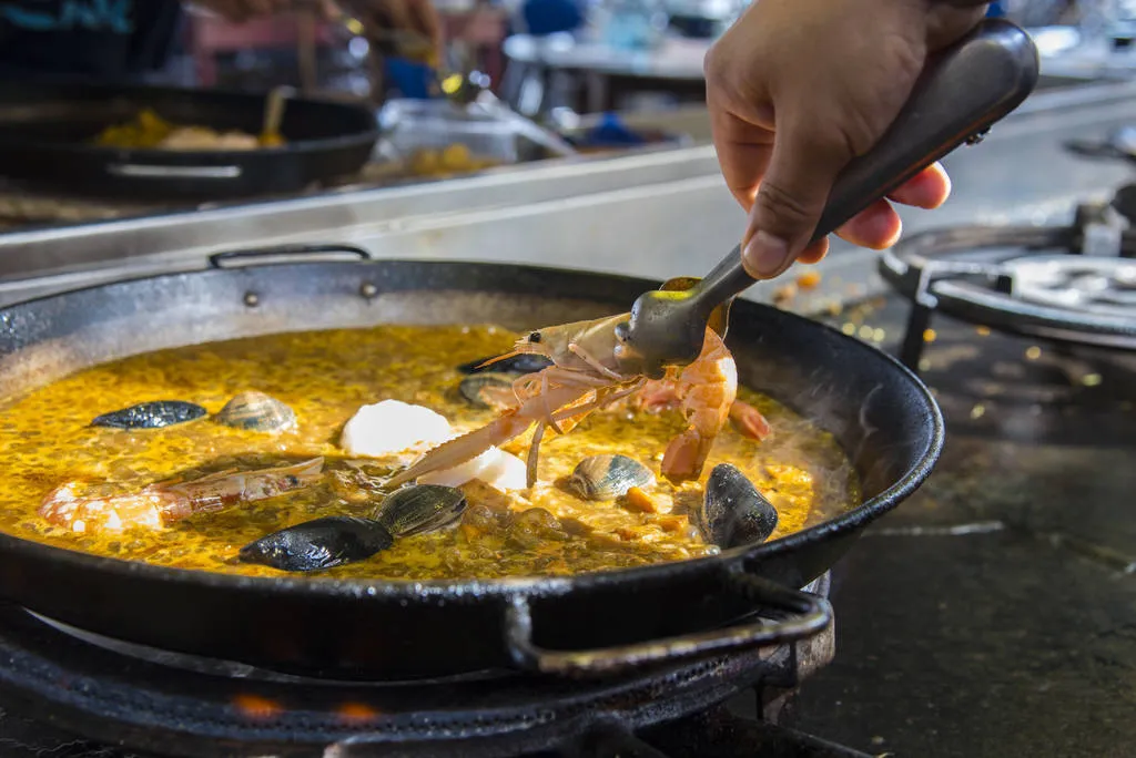 Xiringuito Escribà, arroz, paella, Barcelona, receta, restaurantes Barcelona