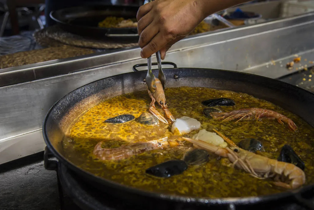 Xiringuito Escribà, arroz, paella, Barcelona, receta, restaurantes Barcelona