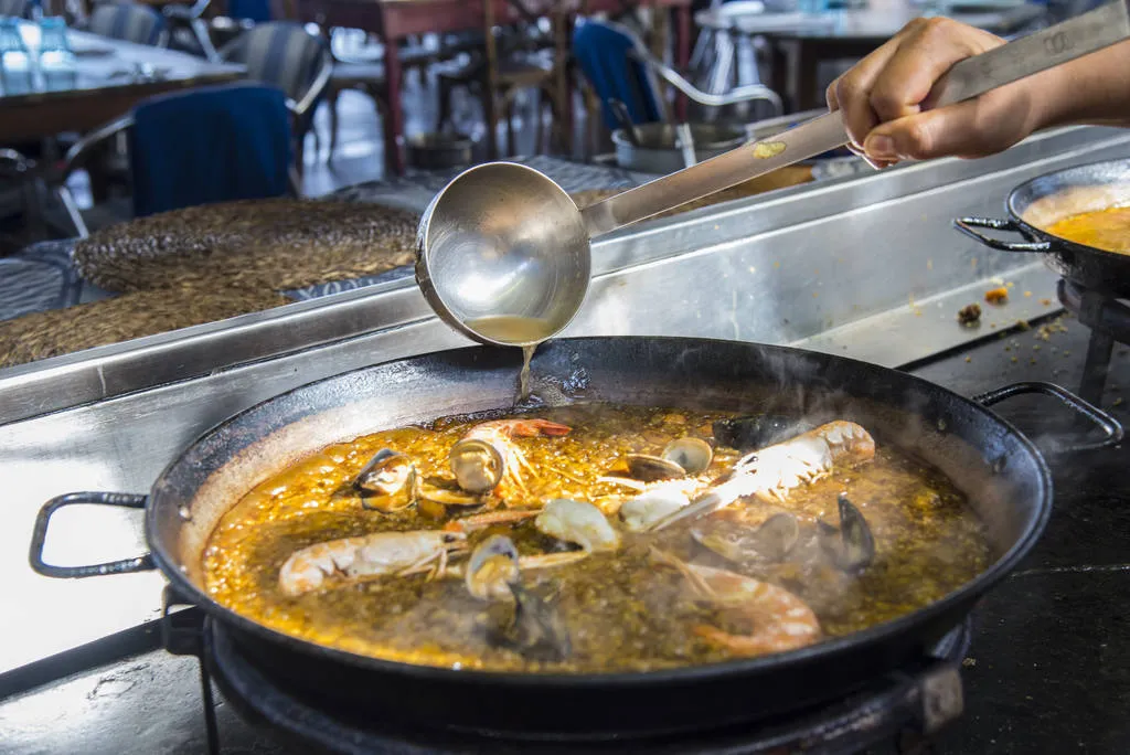 Xiringuito Escribà, arroz, paella, Barcelona, receta, restaurantes Barcelona