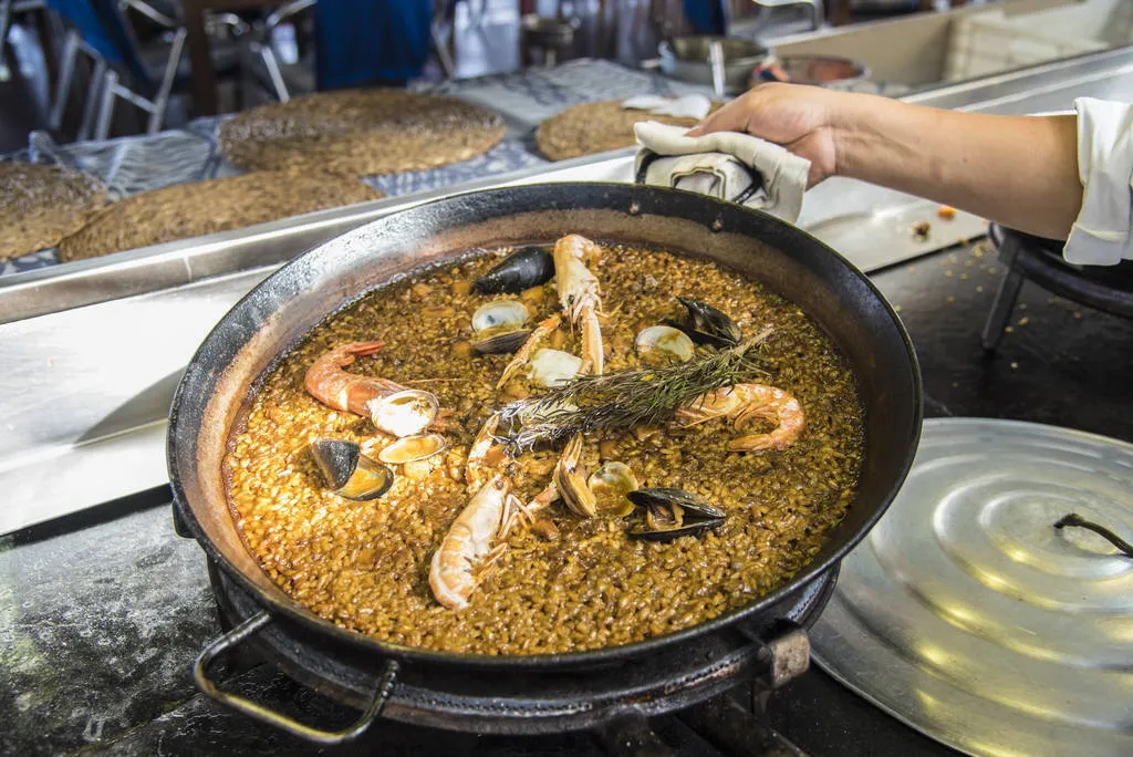 Xiringuito Escribà, arroz, paella, Barcelona, receta, restaurantes Barcelona
