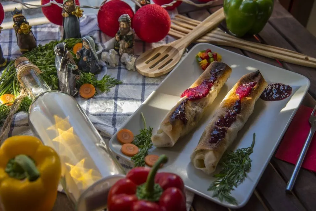 Receta de Navidad. Canelones de pato y foie