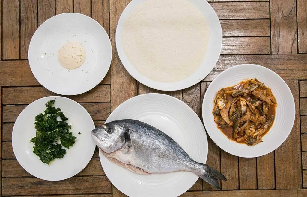 Dorada en adobo