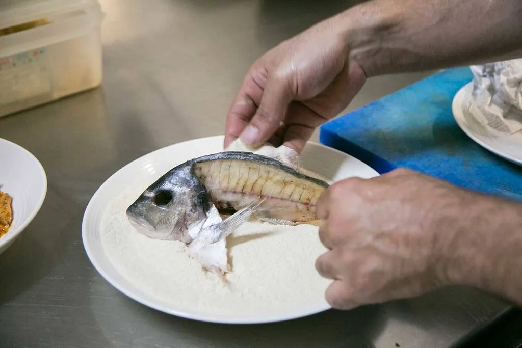 Dorada en adobo