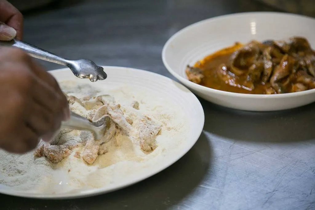 Dorada en adobo