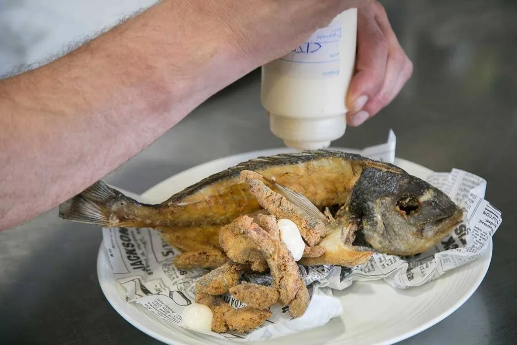 Dorada en adobo