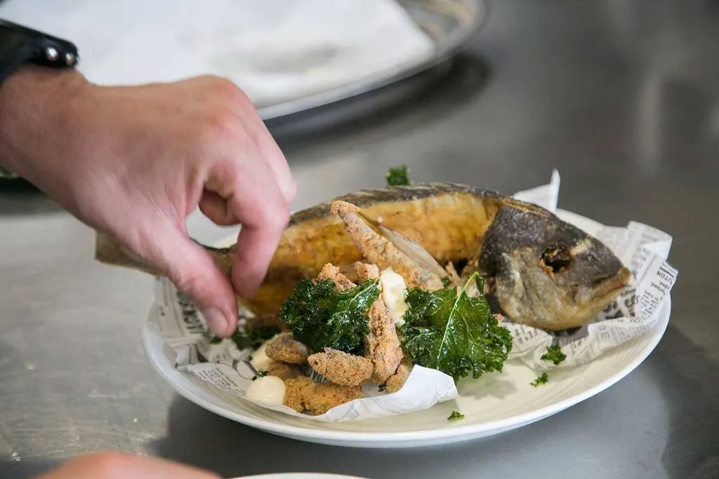 Dorada en adobo