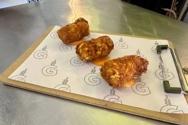 Croquetas de jamón ibérico de bellota de El Cuelgue 
