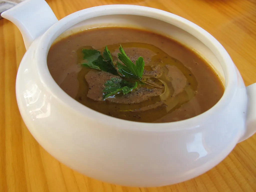 Sopa de castañas