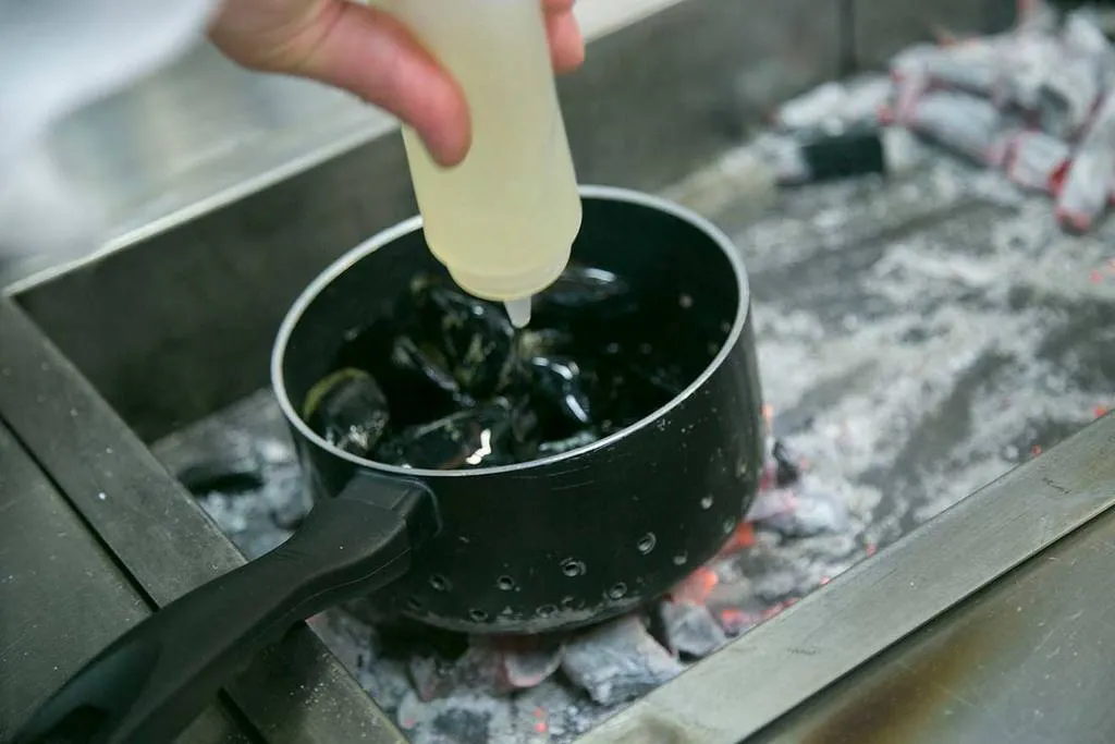 Receta mejillones a la brasa