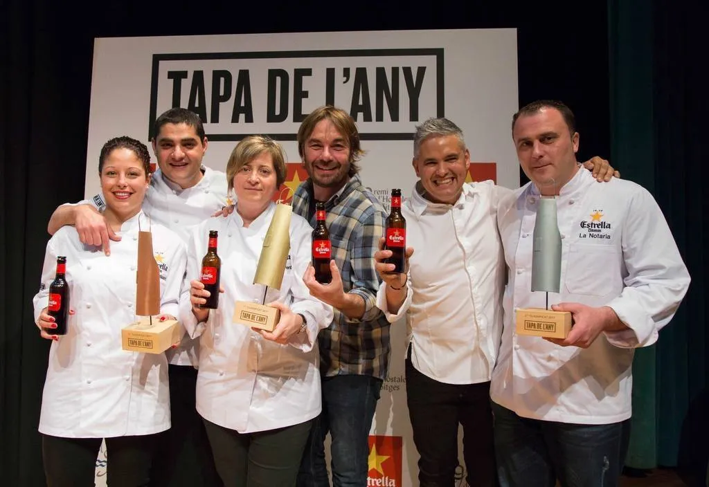 Gastrimargia, la tapa guanyadora del concurs Tapa de l'Any 2017