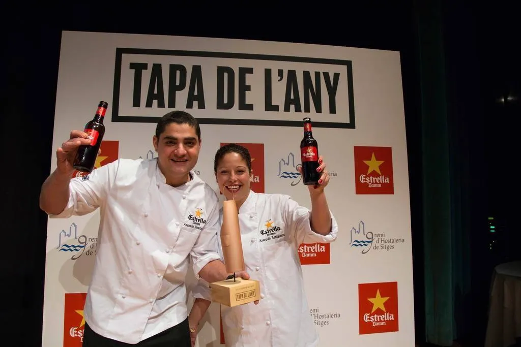 Gastrimargia, la tapa guanyadora del concurs Tapa de l'Any 2017