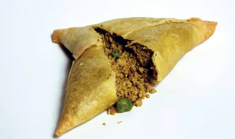 Samosa de carne