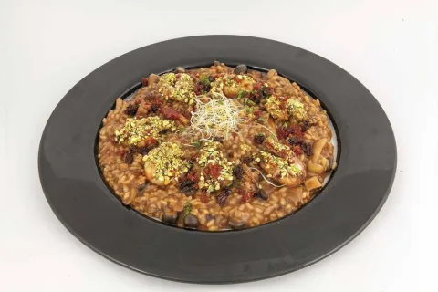 Menú de arroz + 1 botella de Inedit