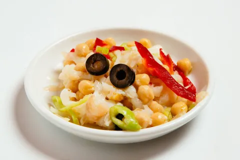 Ensalada de bacalao