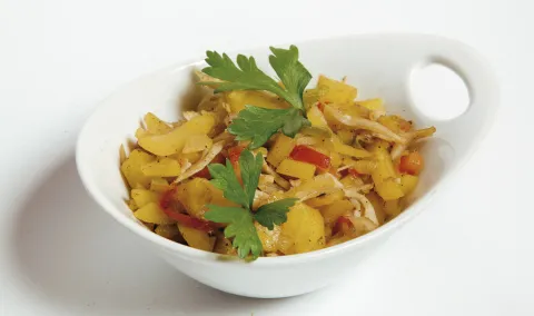 Guiso de pollo con verduras