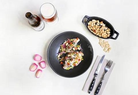 Menú El Astrónomo + 1 cervesa Turia 33 cl
