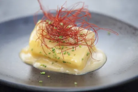 Plat de bacallà + Cervesa Inedit 33cl