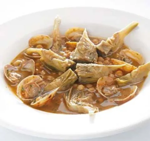Menú + botella de Inedit