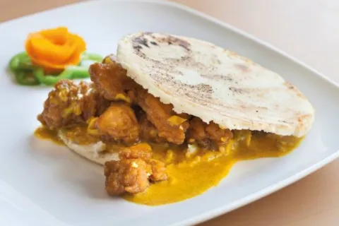 Arepa Índia + cervesa malquerida