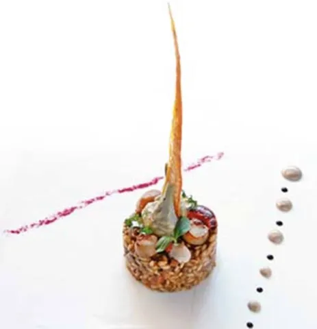 Menú + botella de Inedit