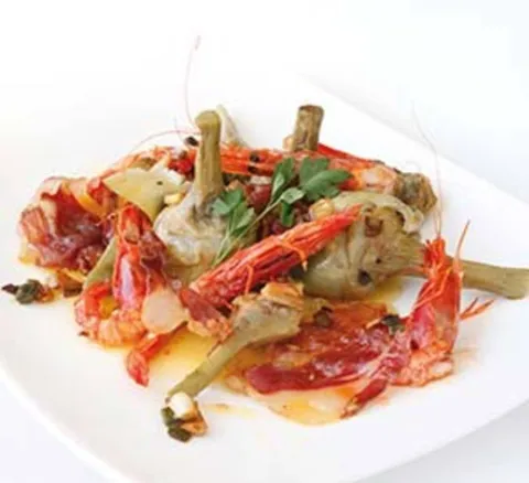 Menú + botella de Inedit