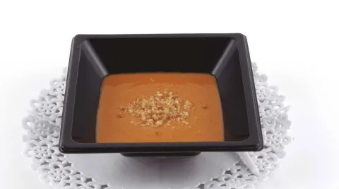 Salmorejo de mejillones