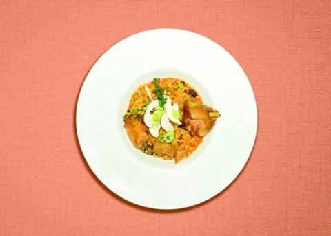 Menú gastronòmic + 1 cervesa Turia 33 cl