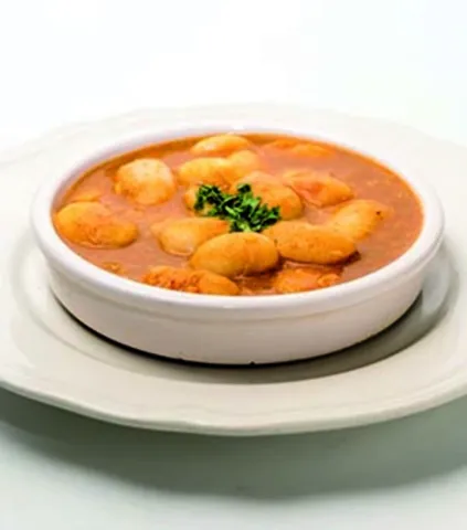 Mongetes amb Txangurro