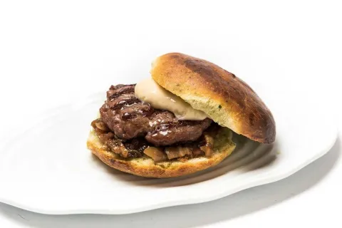 Miniburger mediterránea
