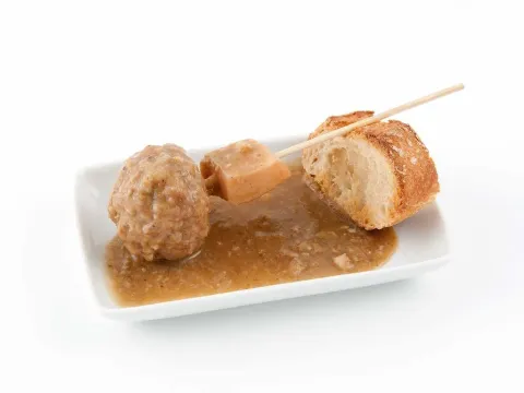 Albóndigas de la abuela con sepia