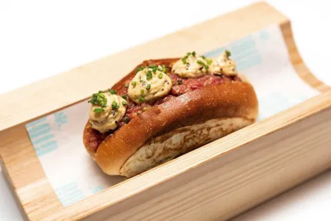 Mini tàrtar roll de dry aged 