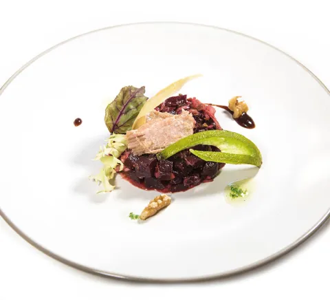 Menú gastronòmic + 1 cervesa Turia 33 cl