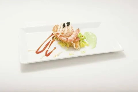 Bola de cangrejo crujiente