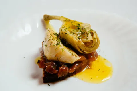 Carciofi con Yuzu
