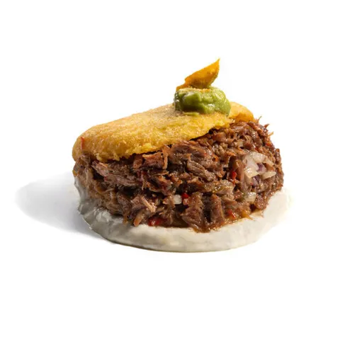 Arepa de carrillera estofada