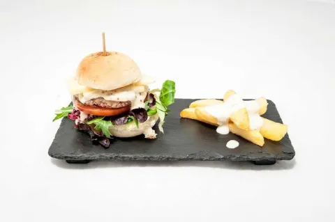 Minihamburguesa de bou de pastura